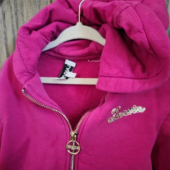 Lanvin Pink Logo Hoodie - Picture 2 of 3
